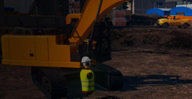 tenstar在虚拟现实重机械驾驶模拟002cc全讯开户送白菜的解决方案中使用varjo xr-3头显