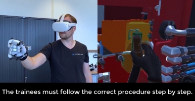 力反馈手套为制造业、采矿业和基础设施行业仿真模拟提供002cc全讯开户送白菜的解决方案