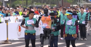 里程碑时刻：人形机器人使用xsens技术赢得北京人形半程马拉松