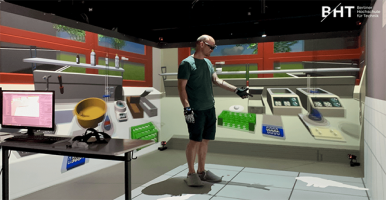 虚拟现实cave系统中的光学跟踪技术，1:1呈现cad模型沉浸式交互